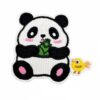 oly-67599e6aac20e327760ce6abbf9ee170 Wholesale Cartoon Panda Embroidery Patch Iron-On Applique Polyester Thread Decorative Craft Supply