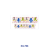 oly-67839fcb04b280823fc8b1fc0c8a69b8 Wholesale 8pcs Mixed Kids Game Cartoon Character Print 3oz Cup Stickers Wrap OLY Exclusive