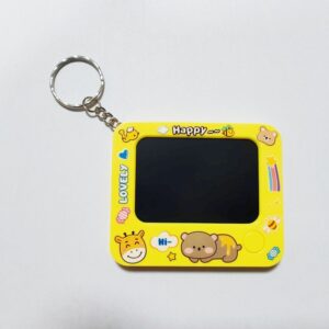 [complaint account for picking wool] graffiti writing board-yellow