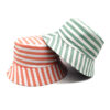 oly-67e7860b165c1ce5cbc3ae05f6eac148 Wholesale Reversible Striped Bucket Hat for Sun Protection Outdoor Fashion Accessory