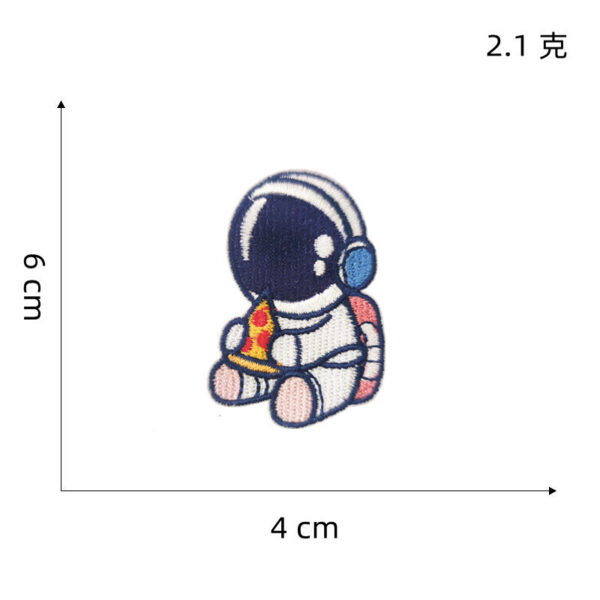 Wholesale Astronaut Embroidery Patch Sticker - Cute Space Themed Decorative Accent for Gift, Resale, and Craft Supply