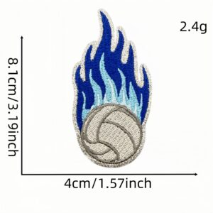Cartoon volleyball cloth sticker 1#