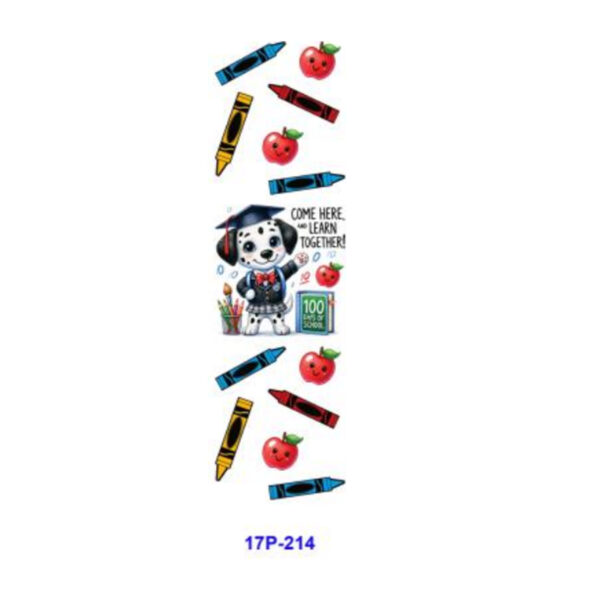 oly-683a4242a773f99305d03988fae3a256 Wholesale 2/8/16 pcs UV DTF Back to School Pen and Bookmark Stickers