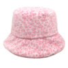 Wholesale Leopard Print Faux Fur Bucket Hat Trendy Women's Hat