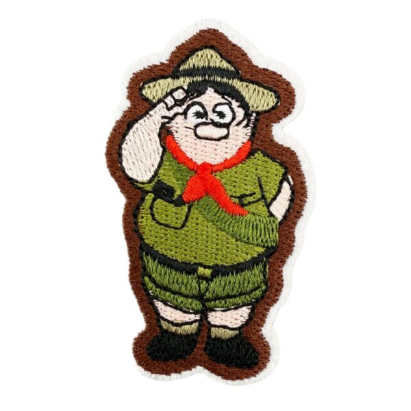 oly-6844cfb00a14a8a08dc6818b2cd8b5f0 Wholesale Polyester Thread Boy Scout Patch Iron-On Embroidery for Outdoor Camping Casual Decor