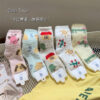 oly-68860713f7776ce763b3c688a00256f0 Wholesale Women's Winter Mid Calf Socks Face Funny Halloween Casual Sock for Gift or Resale
