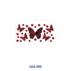 oly-68885ec952e6c367d99ea44121bd342d Wholesale 5pcs Watercolor Colorful Butterfly Sunflower Rose Floral Mixed Decor Prints 16oz Cup UV DTF Wraps
