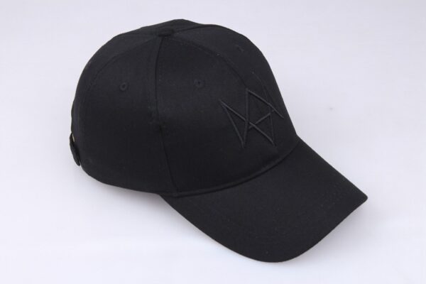Wholesale Watch Dogs Aiden Baseball Cap Black Embroidery Fashion Accessory Boutique Gift