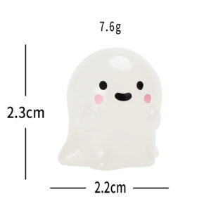 Glow-in-the-dark bald ghost