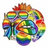oly-68b17e6ac3b3bfb9fee563bf4baef414 Wholesale Rainbow Embroidered Patch Set - 9 Pieces Decorative Iron-On Patches for DIY Clothing Accessories