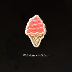 Red ice cream