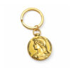 Wholesale French Vintage Gold Coin Keychain Marianne Goddess Keychain Car Key Accessory Boutique Resale