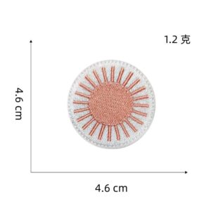 Bohemian sun applique 7#