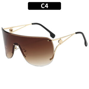 C4-gold frame gradient tea slices