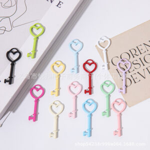 oly-694e4dc2bc78a16cc144fede1ae7f191 Wholesale Korean Style Zinc Alloy Enamel Heart Shaped Key Chain Charm Bag Accessory Gift