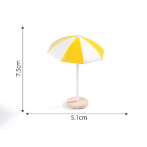 Large yellow sun umbrella