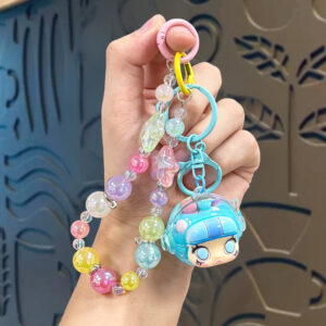 Beaded oil jelly bean astronaut-blue / Packed in a single opp bag