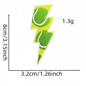 Lightning sports cloth patch 2#