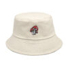 Wholesale Fashion Three Mushroom Embroidered Bucket Hat for Sun Protection Chic Accessory for Resale