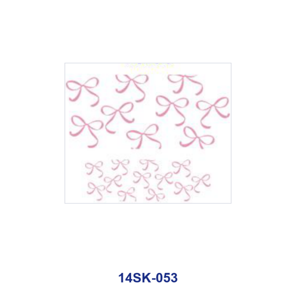 Wholesale 2/4/8pcs Bow Cherry Flower Pattern Mini Cup Keychain Sticker