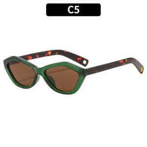 C5 - Green Frame Leopard Print Legs