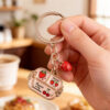 oly-69d31f2079506443170431a24af49f54 Wholesale Cute Strawberry Simulation Food Keychain Pendant Plastic Fashion Accessory for Bags