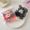 oly-69d9a593551d9ef3810184a3eca59812 Wholesale Colorful Cloth Hair Ties Elastic Kids Hair Bands Fashion Accessory Stylish Gift