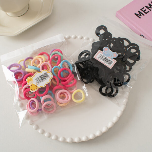 oly-69d9a593551d9ef3810184a3eca59812 Wholesale Colorful Cloth Hair Ties Elastic Kids Hair Bands Fashion Accessory Stylish Gift