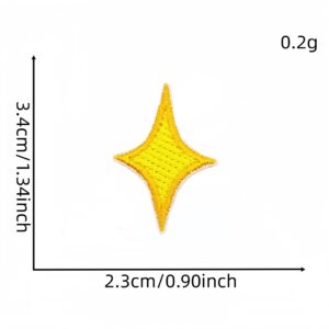 Yellow star cloth patch 2 #