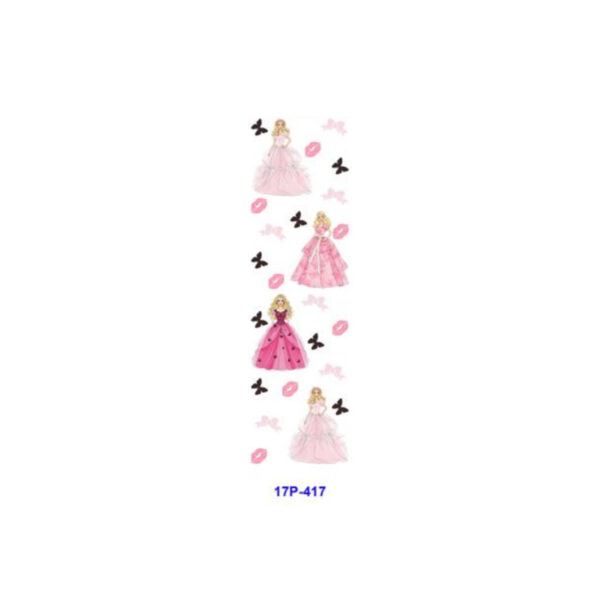 Wholesale 2/8/16pcs Elegant Dress Girl Bow Ballet Series UV DTF Pen and Bookmark Stickers