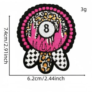 No. 8 billiard cloth sticker 7 #