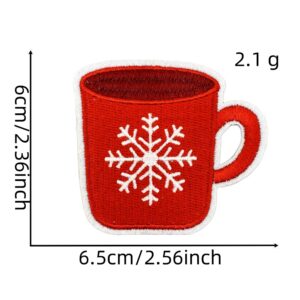 Christmas cloth stickers 26#