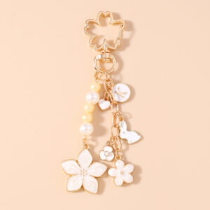 White letters cherry blossom
