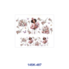 oly-6a428089be8511c141430903cc36ff8c Wholesale 2/4/8pcs Black Girl Art UV DTF Mini Cup Keychain Stickers