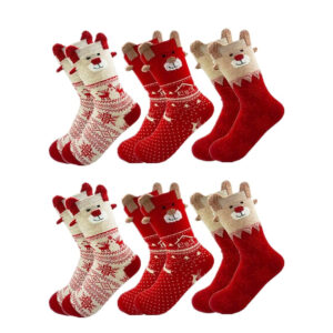 Wholesale Cute Anime Christmas Socks for Winter Holiday Gift Fashion Accessory