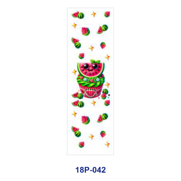 Wholesale 2/8/16pcs UV DTF Stickers Cupcake Mermaid Butterfly Print Pen and Bookmark Stickers