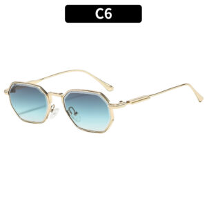 C6-Gold Frame Double Green Film