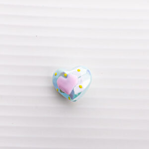 D344 blue pink heart