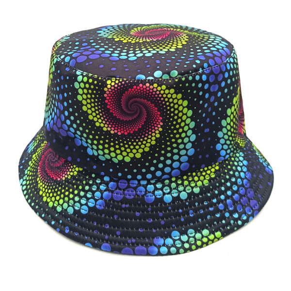 Wholesale Colorful Tie Dye Double Sided Bucket Hat Sun Protection Fashion Everyday Hat