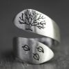 oly-6b021f0392e43160afab32be1e7682d1 Wholesale Tree of Life Open Wire Ring Fashion Jewelry for Wedding Gift Boutique Resale