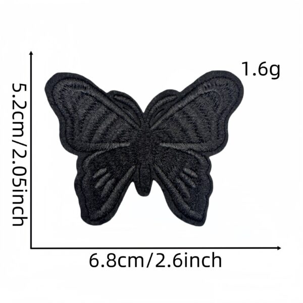 oly-6b272c324cbf9e9e99a86231a576bc65 Wholesale Punk Skull Embroidered Patches, Polyester, Decorative DIY Clothing Accessories