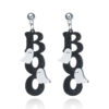 Wholesale Halloween Funny Ghost Acrylic Drop Earrings Party Wear Fashion Accessory