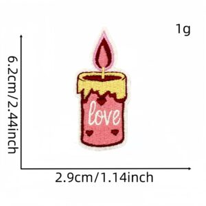Pink holiday cloth stickers 2 #