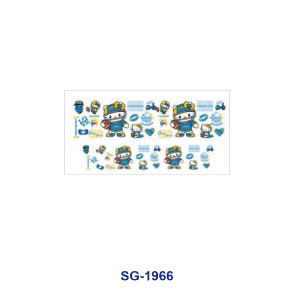 oly-6b59778286c8081e258d53688591fa57 Wholesale 8pcs Sporty Cute Cartoon Graphic Pattern 3oz Cup Stickers Wrap OLY Exclusive