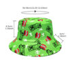 Wholesale My World Pattern Printed Bucket Hat Stylish Game Sun Hat for Women