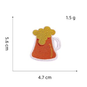 Beer cloth stickers 4#