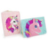 Wholesale Cute Unicorn Plush Cover Notebook A5 Trendy Diary for Party Gift
