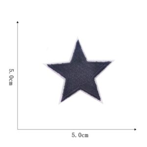 7# five-pointed star cloth paste * monochrome single 3 batches, less not shipped!