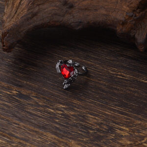 1 raven ruby ring