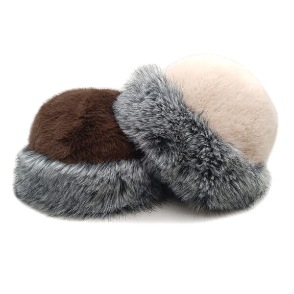 Wholesale Trendy Mongolian Style Winter Bucket Hat for Women Fashion Accessory Gift